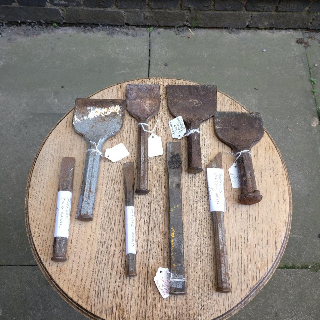 Cold chisel & bolster in LE67 Leicestershire for £5.00 for sale Shpock