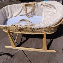 Moses basket with stand for new born baby (free)