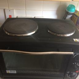 two top hobs grill tray and oven shelf all working £50 ono