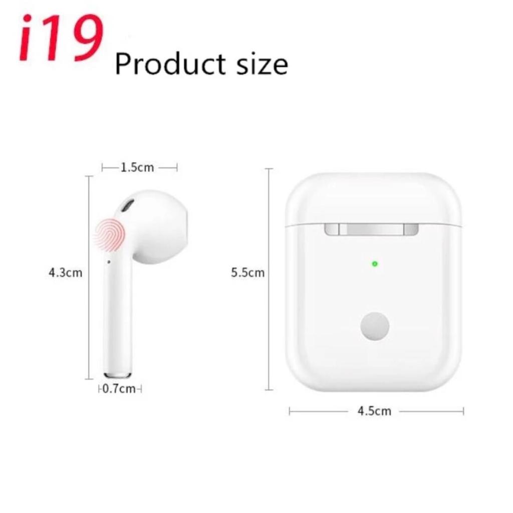 Airpods i19 best sale