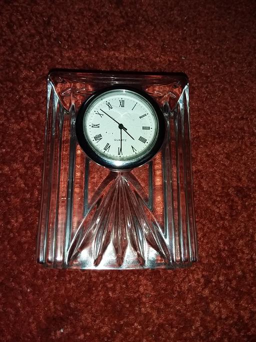 Buy & Sell Swansea - Wales Brynhyfryd - Swansea - Photos for GLASS CLOCK FOR SALE.