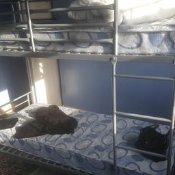 Bunk beds for smaller children, with matress's
In pretty decent condition.
Buyer collects..... I will take it apart.
£50 O.N.O.