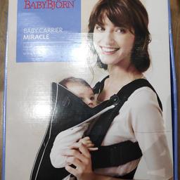 used baby carrier used for 15 days
Collection from Harrow or st.pauls.
Comes with the original box and booklet