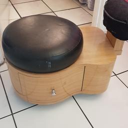 wooden pedicure chair