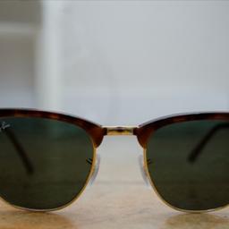 occhiali da sole rayban  CLUBMASTER  misura 49 RB3016 W0366 Nuovi! Originali!