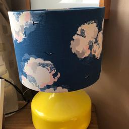 Cath Kidston Clouds Lamp. Excellent working order, just doesn’t go with my decor. There is a black mark on the shade which unfortunately is fabric paint and won’t come off (last picture). Collection ONLY Patchway, Bristol nr Mall advertised elsewhere