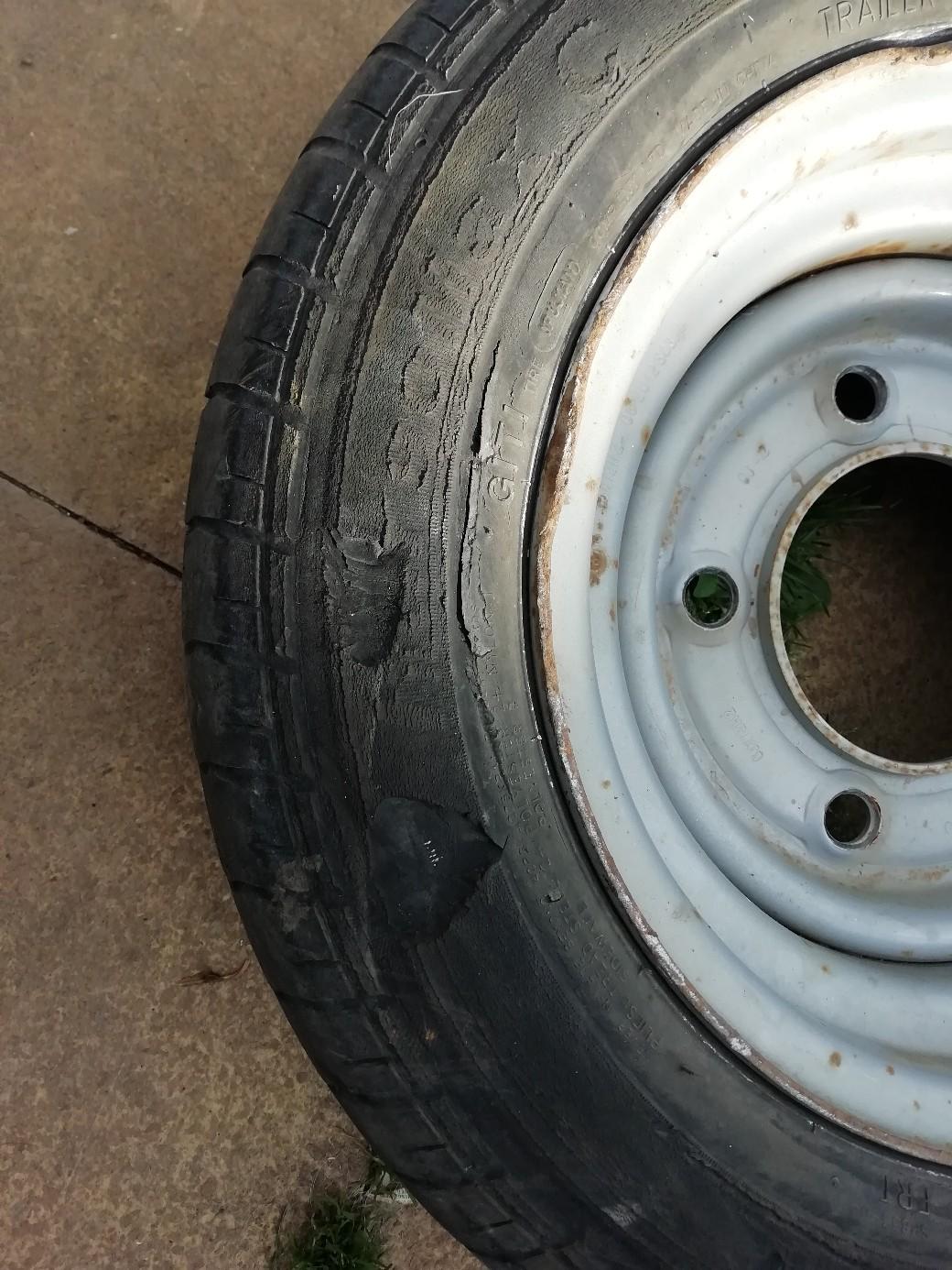 pair ifor Williams trailer wheels and tyres in B98 Redditch for £65.00 for sale Shpock