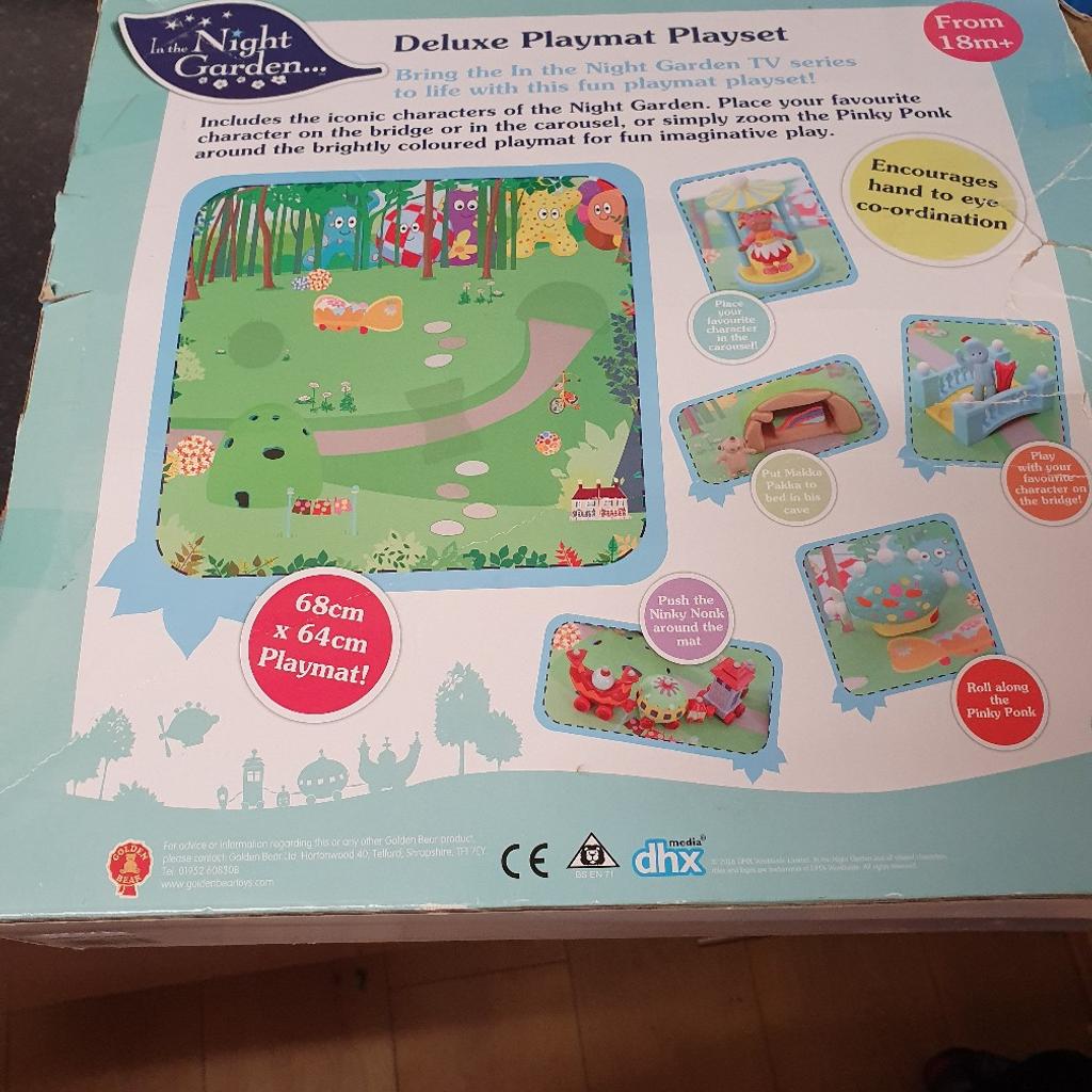 In the night garden deluxe playmat clearance playset