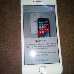 good condition no I cloud locks been reset ready to use unlocked to any network collection only no holding first come