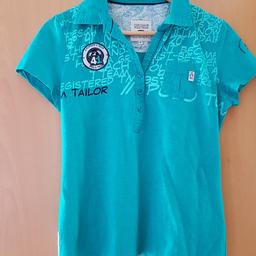 Polo-Shirt türkis, Größe M (eher klein geschnitten), sehr guter Zustand, Selbstabholung oder Versand gegen Kostenübernahme
