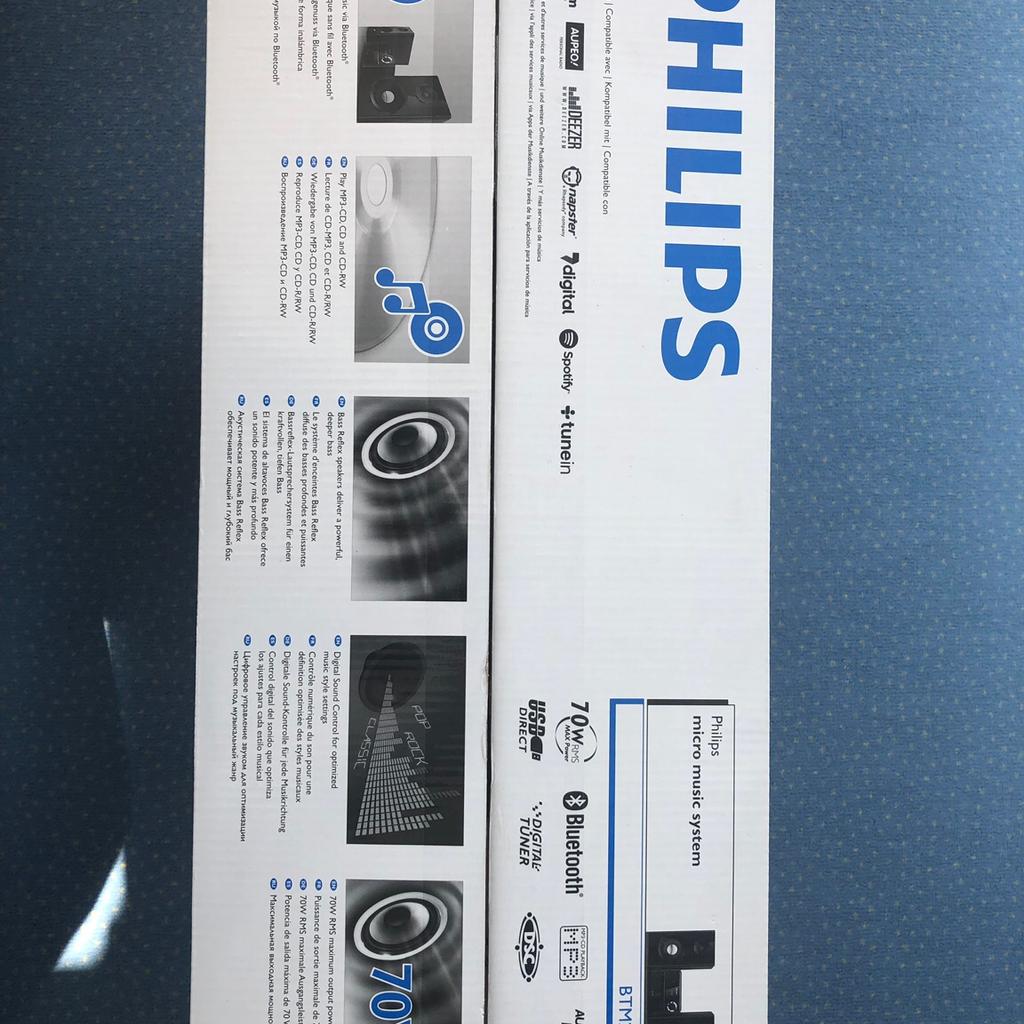 Philips micro music system BTM2180 in 63110 Rodgau für 90,00 € zum ...