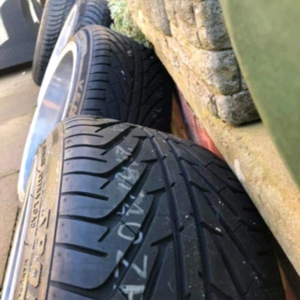 KERSCHER CARMONA 16x9J 4x100 DEEP DISH ALLOYS in NN5 Northampton für £