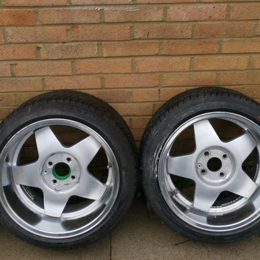 KERSCHER CARMONA 16x9J 4x100 DEEP DISH ALLOYS in NN5 Northampton für