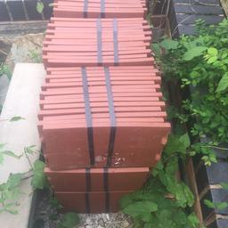 New red rosemary roof tile 141 in total size 165mm wide x 265mm long also 27 tile and a half size 248mm wide x 265mm long £ 85 ono