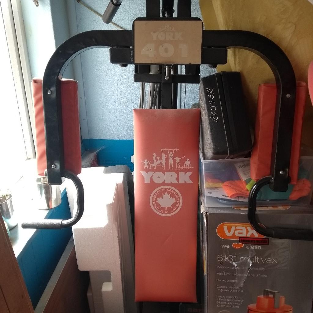 York 401 multi online gym