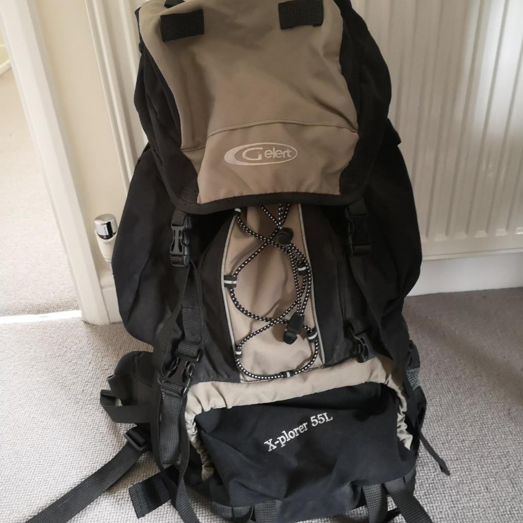 travelling backpack second hand
