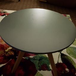 coffee table with  some mark on the table but can be covered with a bit of paint and  must be able to collect