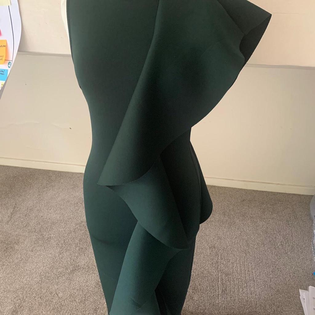 lavish alice green scuba dress Green Chiffon Selena Maxi Dress main image 0