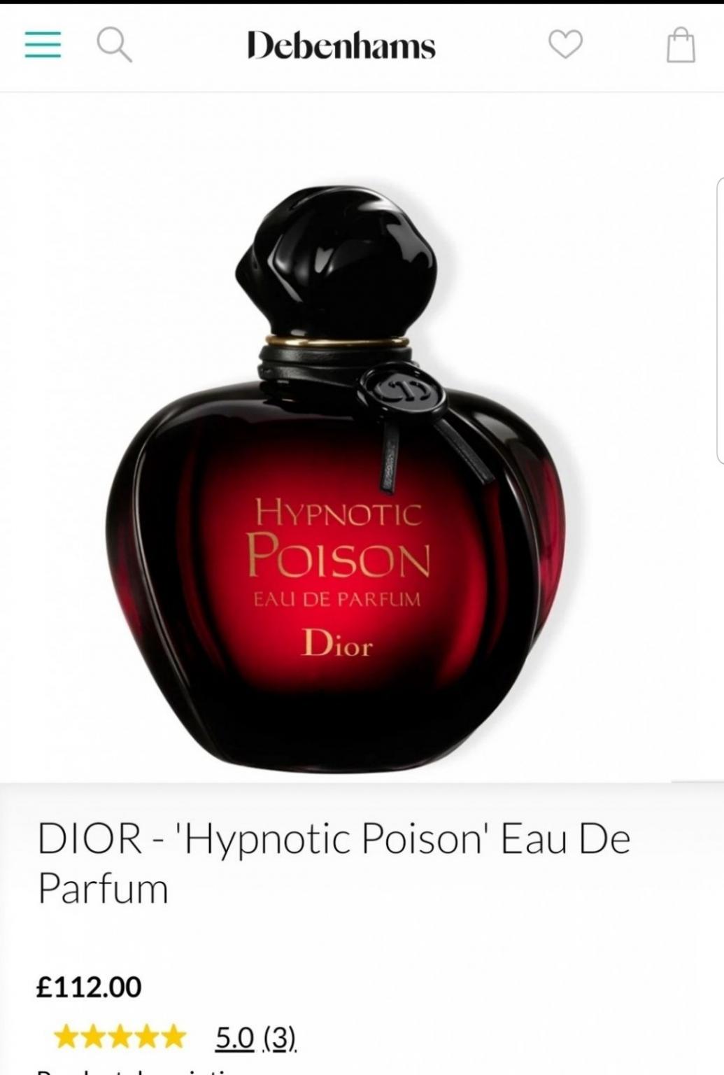 New in box DIOR Hypnotic Poison Eau De Pa in TW12 London for