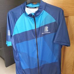 Boardman Cycling Top in dark blue and light blue in size XL...new with tags...the retail on this is around £70.00