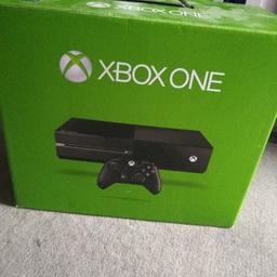 Xbox one for sale free games one controller and headset very good condition excellent working order