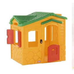 Used little tikes play house

Photo for reference
Playhouse a little faded from being in the garden