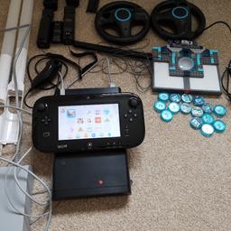 Wii u console with 14 games