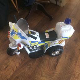 Used electric police bike
Good condition 
Come with charger
