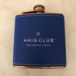 Haig club hip flask 6oz