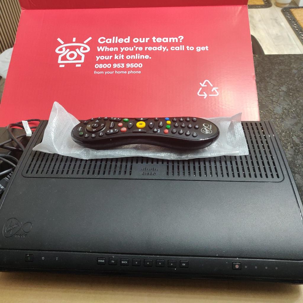 VIRGIN MEDIA BOX CT8620 CISCO 500GB in BR2 Bromley for £10.00 for sale Shpock