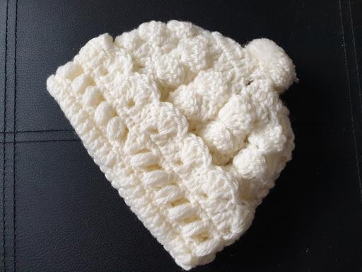 Buy & Sell West Midlands Solihull - Photos for 0/3 months Baby Crochet Hat Cream