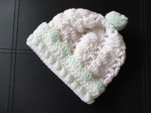 Buy & Sell West Midlands Solihull - Photos for 0/3 months Baby Crochet Hat Light Green