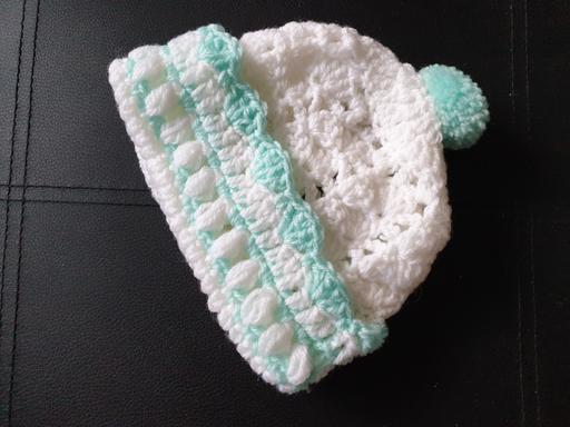Buy & Sell West Midlands Solihull - Photos for 0/3 months Baby Crochet Hat Mint