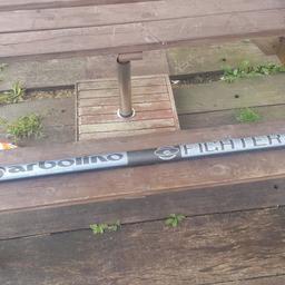 fishing pole for sale 13meters great pole no breaks top condition also comes with 3 tops one not even used only selling as ive bought new one