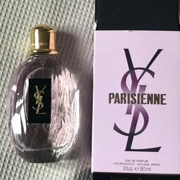 NEU!!
Eau de parfum von Yves Saint Laurent „Parisienne“
90ml

noch nie verwendet - war ein Geschenk.
Neupreis bei Douglas €126,- (90ml)