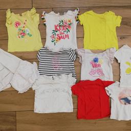 tutto di marca . 9 magliette Prenatal , Zara Kids , Obaibi...vestitino nuovo marca GOCCO mai indossato.svendo l'intero blocco a euro 12