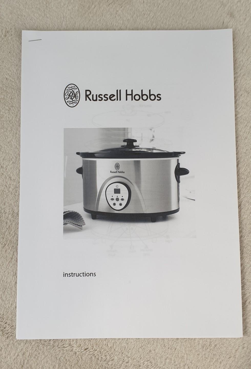 Russell Hobbs Slow Cooker Model 13792 In Lightwood For 7 00 For Sale   5ce68b0bd32dc80848e95c26