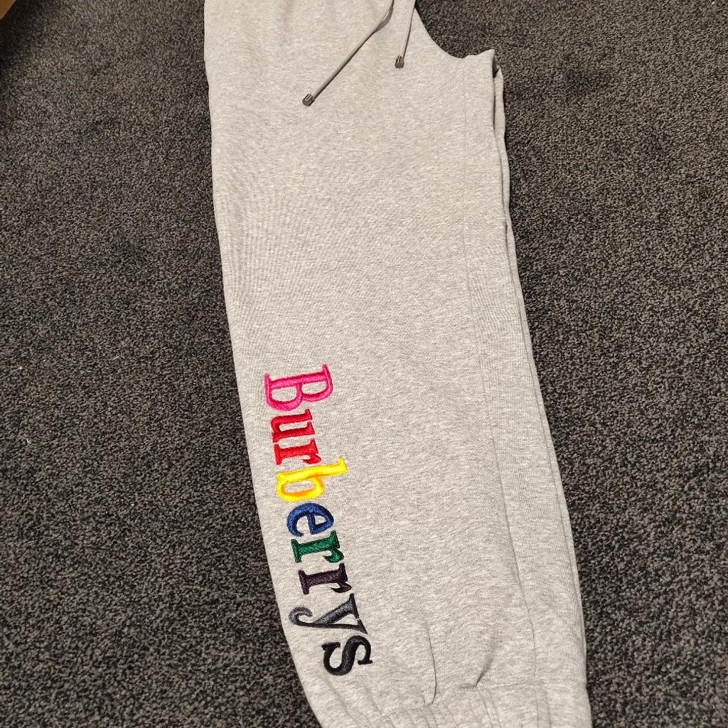 Burberry joggers shop rainbow replica