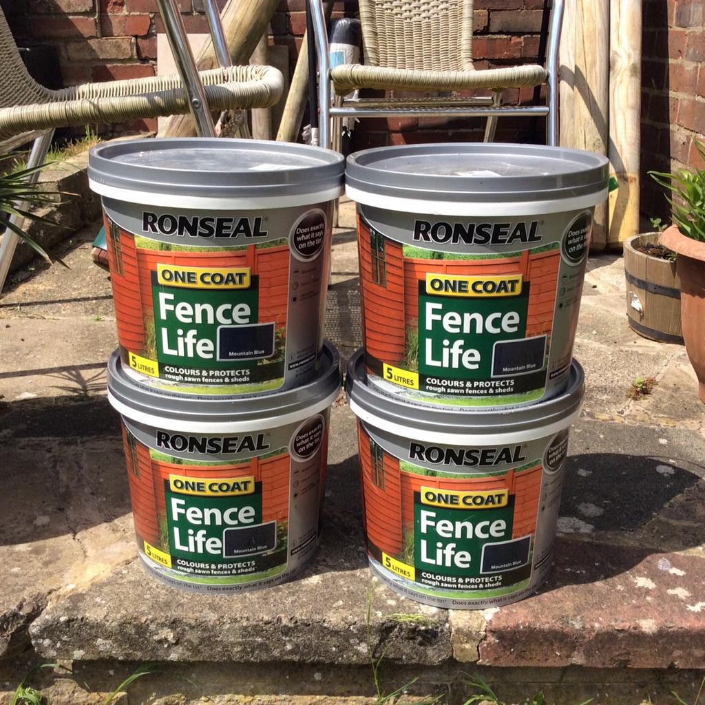 Ronseal One Coat Fence Life in BR6 Bromley for £30.00 for sale Shpock