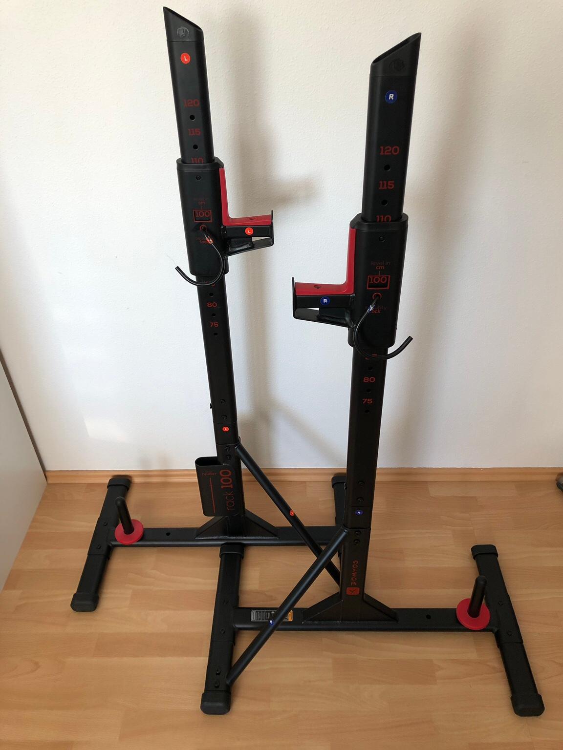 Rack 100 best sale domyos squat