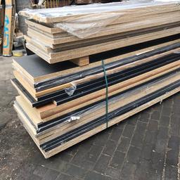 Sizes:3m long ,600 wide, 38mm
Loads of colours to choose from 
Sparkle worktops also in stock 
Delivery cost is £15 
B94US,Unit 1 Burbidge Road,Door Warehouse
For more information call or text me on 07394595951
