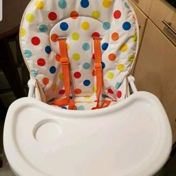 highchair in great condition collection only
