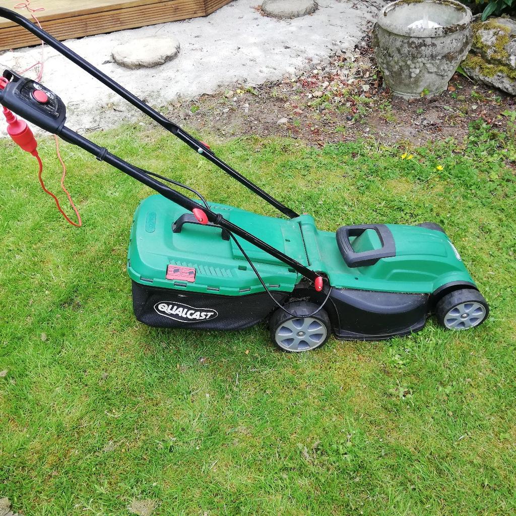 Qualcast lawnmower deals and strimmer