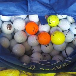 I have 250 used golf balls all top brands.all colours .all been washed cleaned.£15 no offers thanks as alot of balls for money.