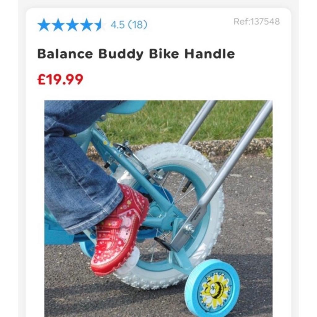 Balance buddy bike handle in B36 Solihull for £10.00 for sale Shpock