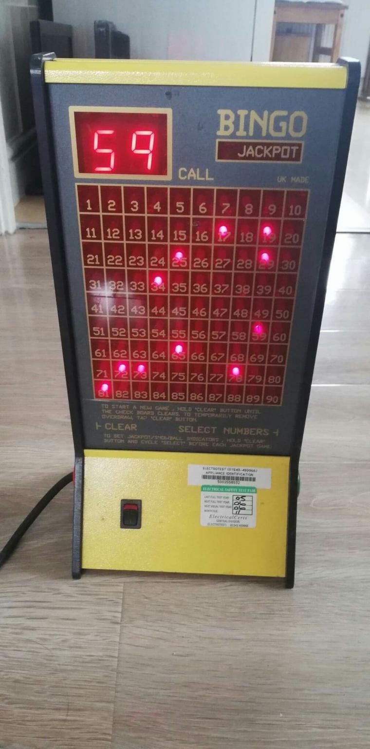 Electronic Bingo machines in B73 Birmingham for £70.00 for sale Shpock