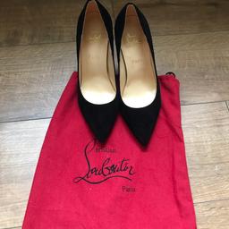 Black shoes 👠 with red platform - 38/5Uk, pick up from Battersea