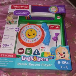 new fisher price record player