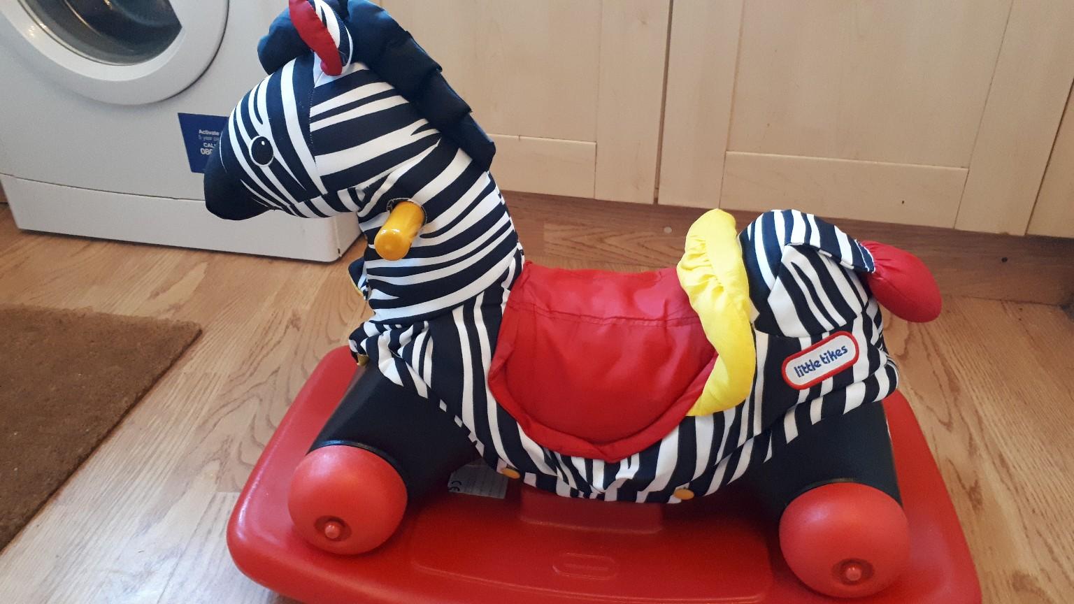 Little tikes rock and scoot zebra in NE9 Gateshead for 15.00 for sale Shpock