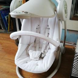 mamas and papas baby swing, good condition . plays music and lights.